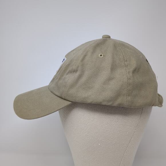 US Ski Team Powered By Dannon Baseball Cap Brown One Size Adjustable Embroidered - Picture 3 of 10